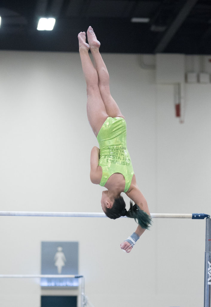 Gymnastics sports event photography