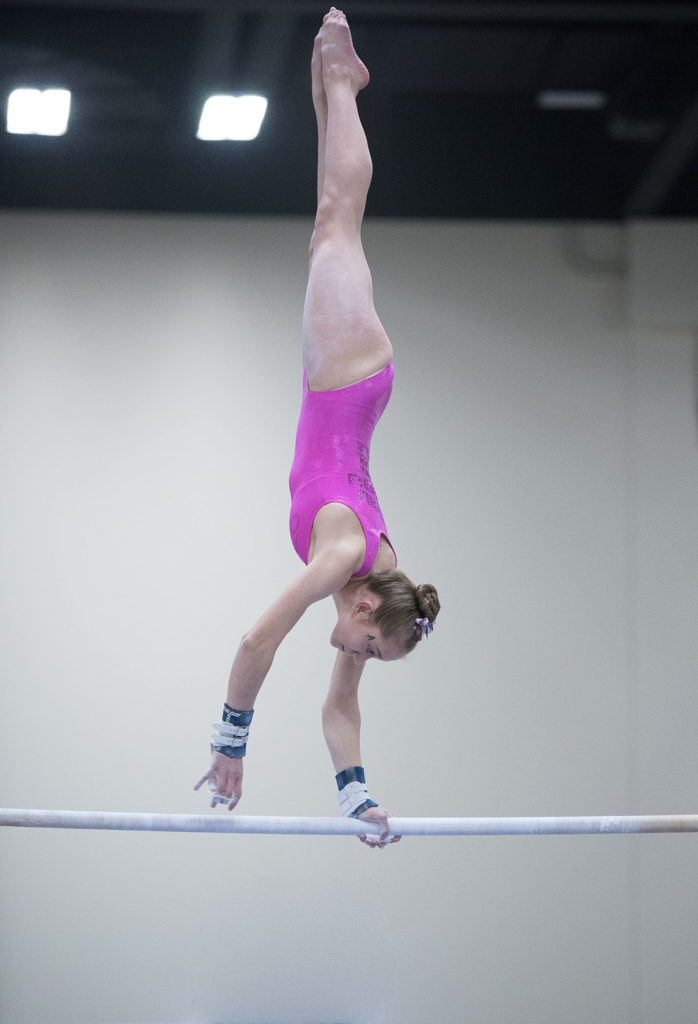 Gymnastics sports event photography