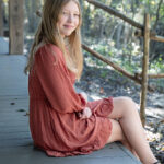 family young girl photograph