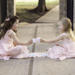 family young girl sisters photograph
